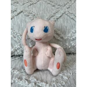 Pokémon Tomy Mew Stuffed Animal Plush Soft Toy  7"